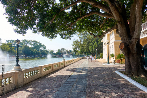Bang Pa In Royal Palace on Ayutthaya Thailand.