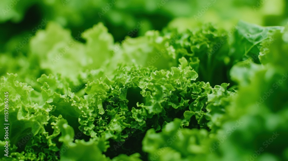 Fresh green lettuce growing in a garden during sunny weather Fresh green lettuce growing in a garden during sunny weather