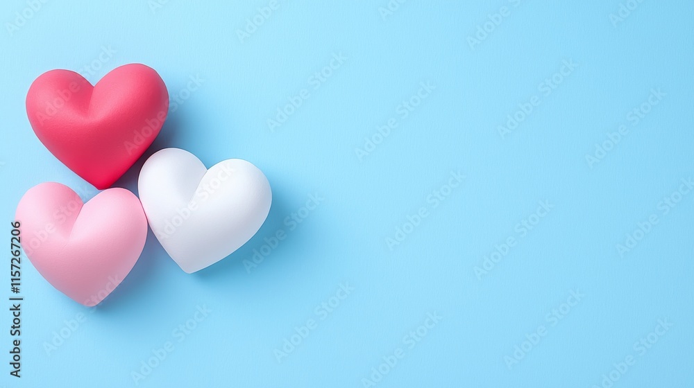 Background for a Valentine's Day banner with room for text. Background for a Valentine's Day banner with room for text.