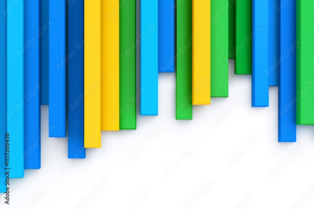 Obraz premium A diagonal abstract background in blue and green with a blurred effect, ideal for websites, social media, presentations, posters, and other uses.