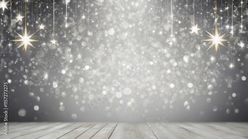 siver glitter background