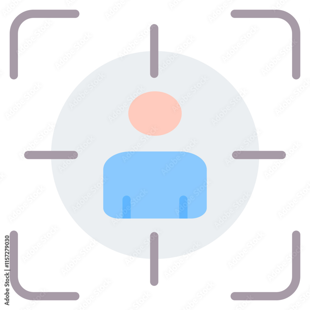 Fototapeta premium Focus Icon