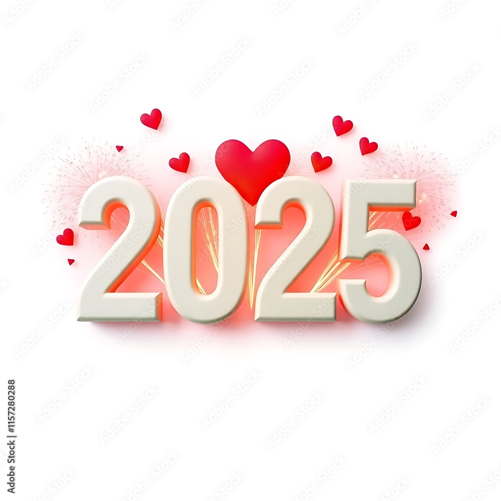2025 happy new year typography logo design concept 2025 happy new year typography logo design concept