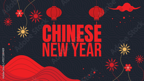 Chinese new year design templet for celebrate