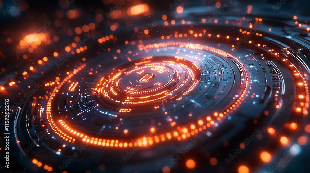Cybernetic Core: Digital Security Interface Cybernetic Core: Digital Security Interface