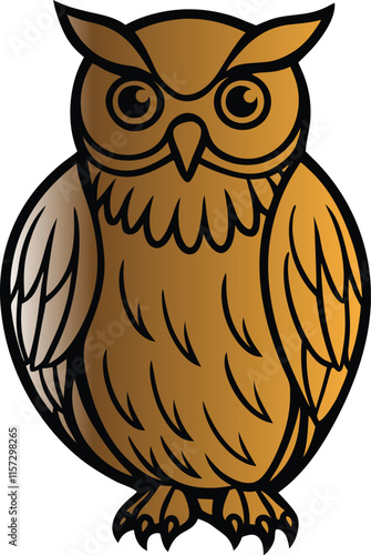 Owl design art and illustrato eps photo