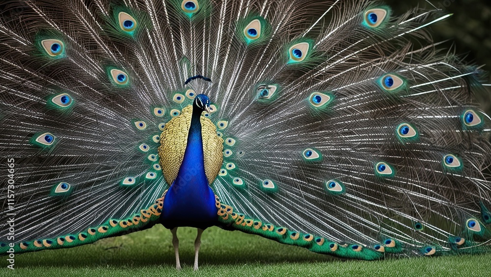 Naklejka premium a beautiful Peacock