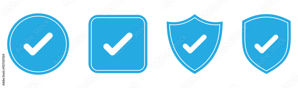 Check mark icons. Check marks symbol, logo. Green checkmark Illustration. Vector. Check mark icons. Check marks symbol, logo. Green checkmark Illustration. Vector.