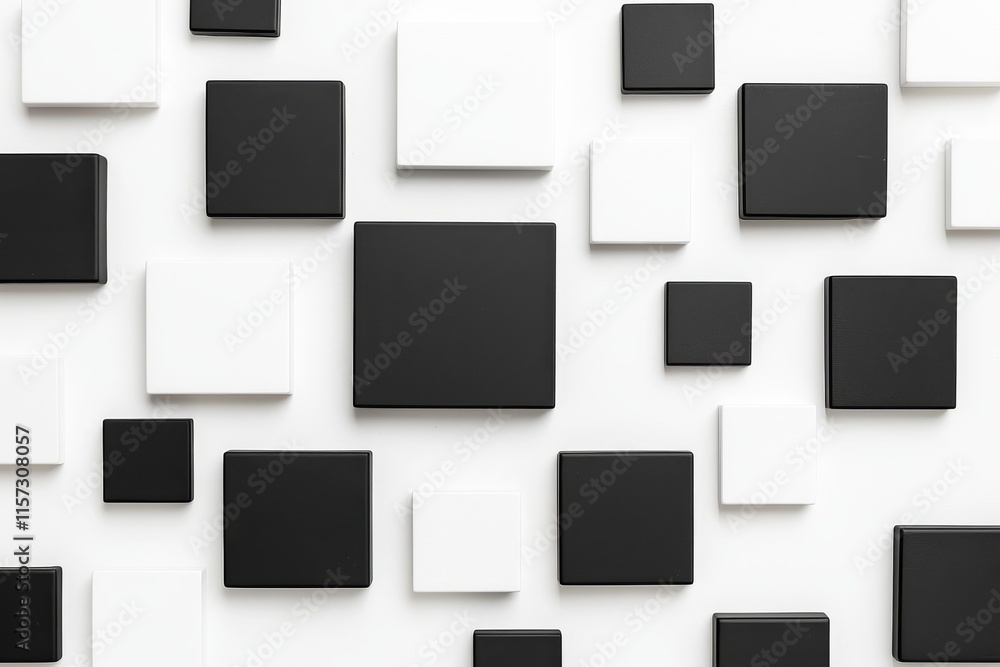 Pixelated design of a digital glitch / Abstract black and white pixelated glitch background. Pixelated design of a digital glitch / Abstract black and white pixelated glitch background.