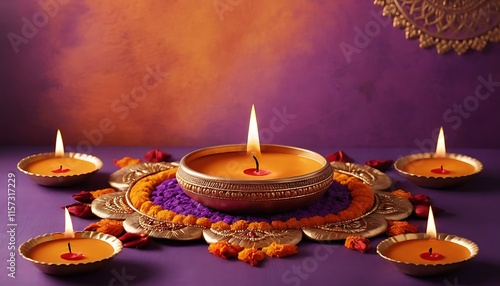 Creative Diwali Festival Backgrounds photo