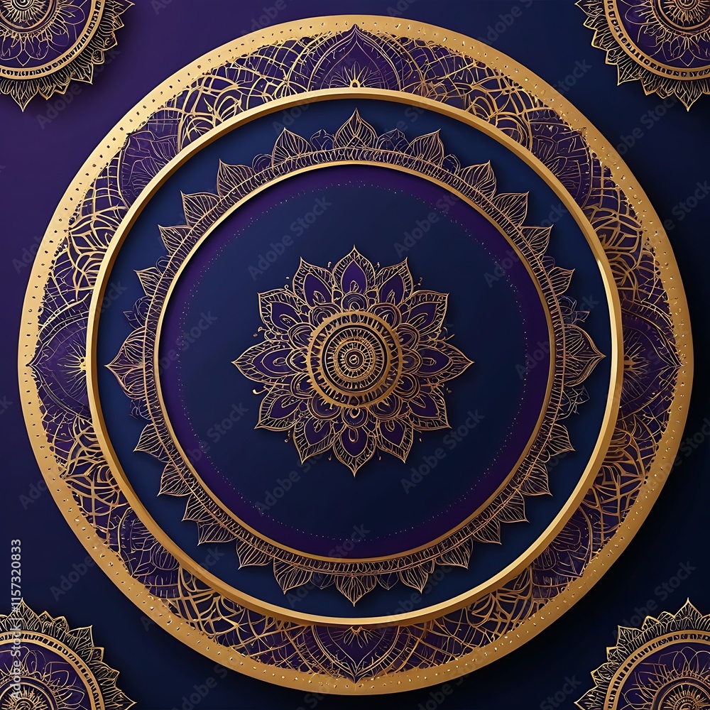 Fototapeta premium Modern Diwali Background Graphics