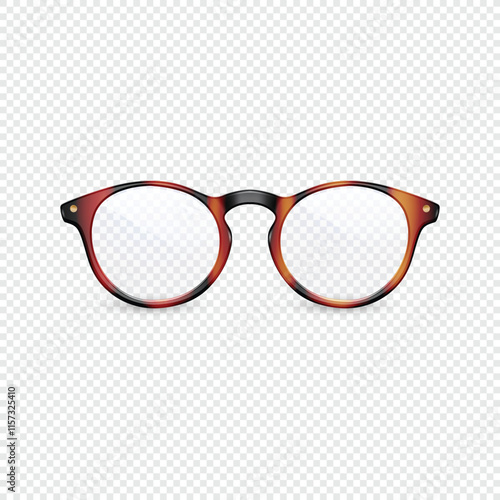 Vector 3d Realistic Plastic Brown Leopard