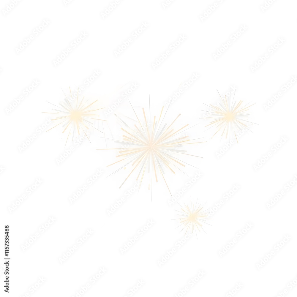 Fototapeta premium Confetti falling on background. Party festive firework. Carnival confetti isoltaed on white background.