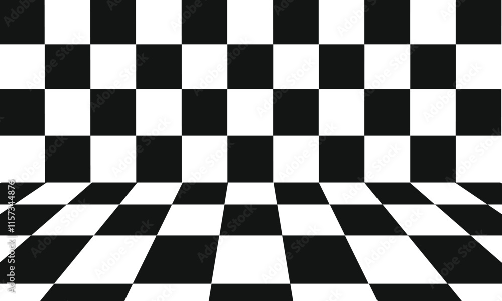 white and black empty space vector Chess pattern. Background finish flag. white and black empty space vector Chess pattern. Background finish flag.