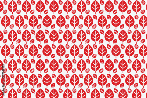 Leaf Pattern simple and minimalist style