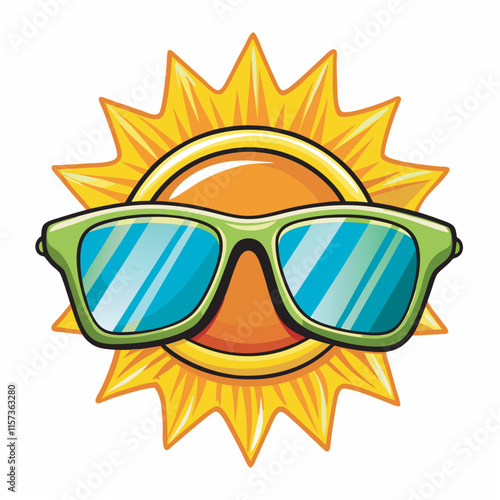 Sun glasse Vector