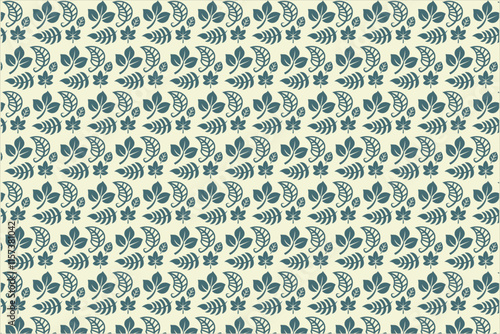 Leaf Pattern simple and minimalist style