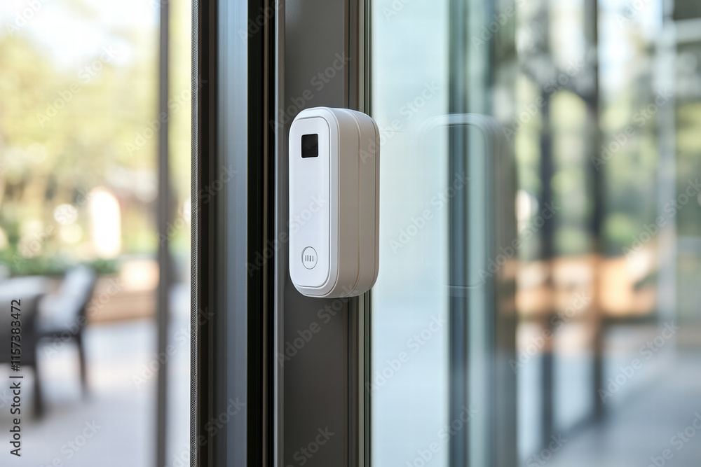Smart door sensor detects openings for improved home security and convenience Smart door sensor detects openings for improved home security and convenience