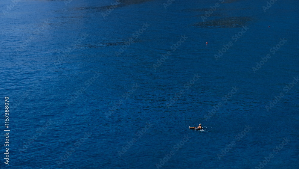 Obraz premium Enjoying the Mediterranean Sea