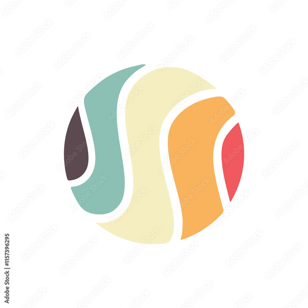 Circle Wave Logo Template Vector, Ocean simple and modern logo design. Company Logo Circle Wave Logo Template Vector, Ocean simple and modern logo design. Company Logo