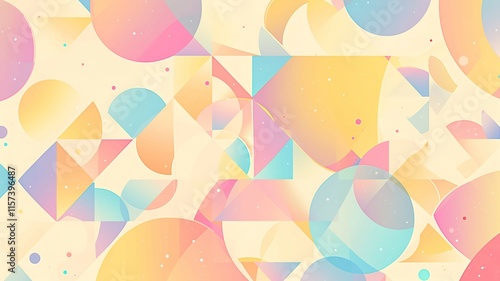 幾何学模様の背景画像