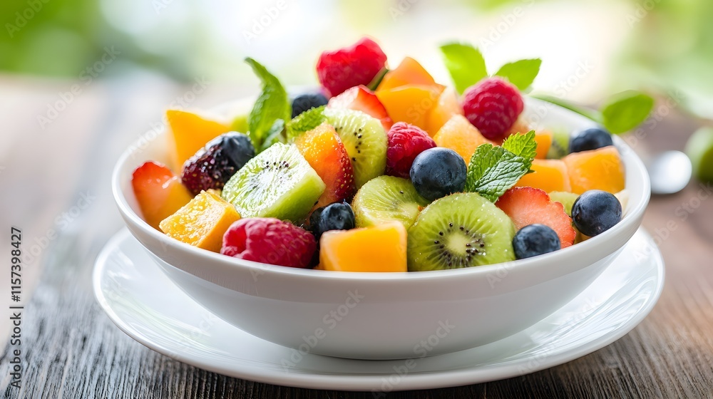 Refreshing fruit salad recipe kitchen food photography bright colorful healthy eating Refreshing fruit salad recipe kitchen food photography bright colorful healthy eating