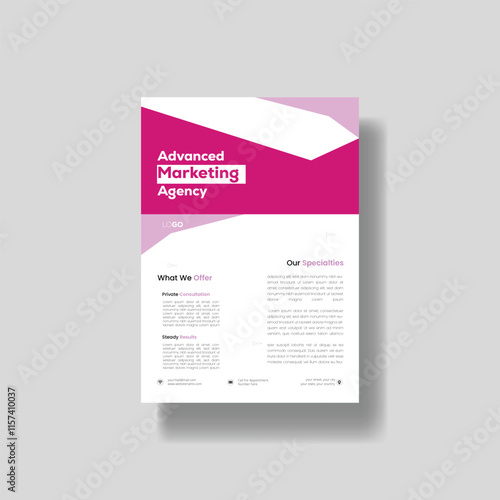 Geometric flyer design