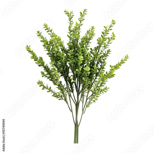 Wallpaper Mural Lush Green Bush Sprig  Faux Plant  Home Decor  Spring  Summer  Greenery  Botanical  Floral Torontodigital.ca