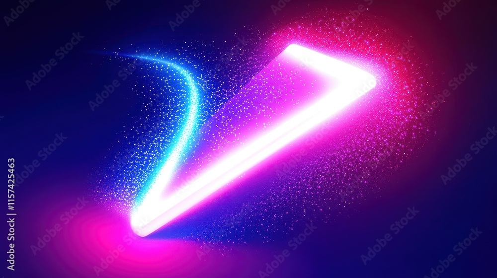 A minimalist glowing neon rectangle with sharp edges in vibrant hues of pink and turquoise, surrounded by swirling mist and faint sparkles, evoking sleek modernity. A minimalist glowing neon rectangle with sharp edges in vibrant hues of pink and turquoise, surrounded by swirling mist and faint sparkles, evoking sleek modernity.