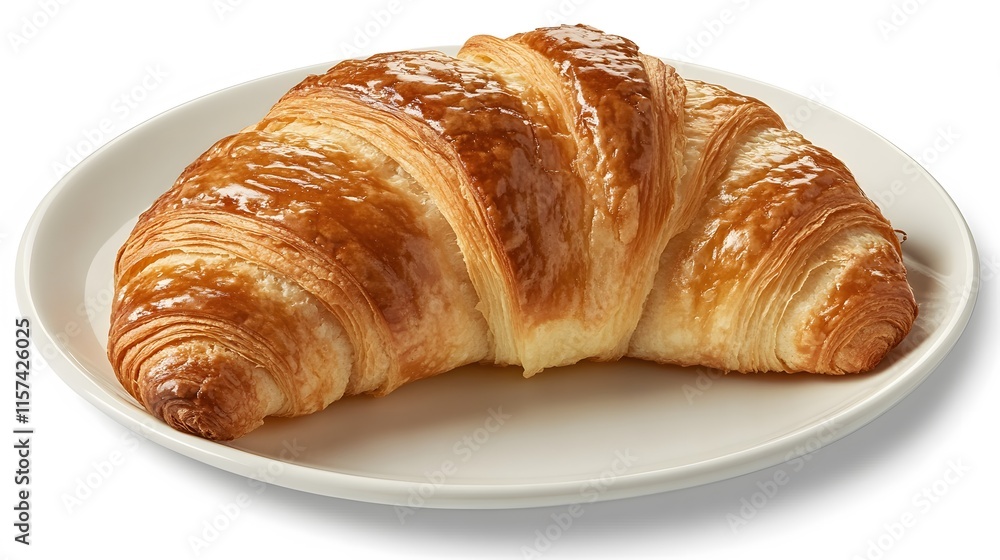 Delicious croissant pastry bakery food photography bright studio close-up view culinary delight Delicious croissant pastry bakery food photography bright studio close-up view culinary delight