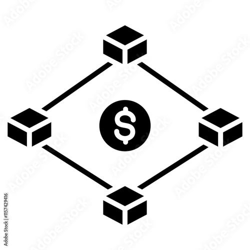 Blockchain Payment icon