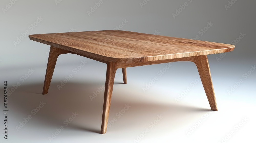 Elegant Wooden Table Display Elegant Wooden Table Display