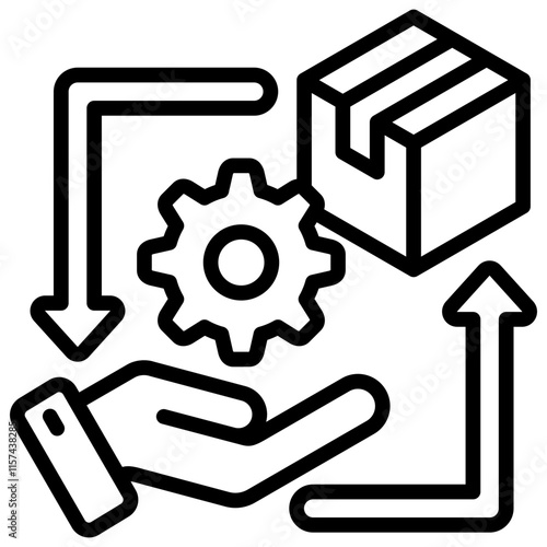 Supply And Demand Icon