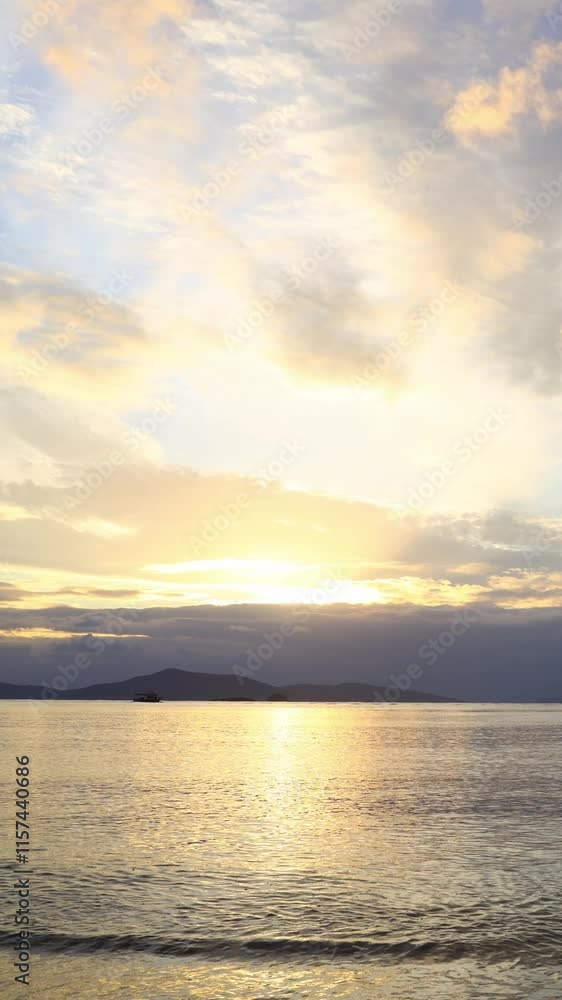 Seaside town of Turgutreis and spectacular sunsets. Bodrum, Turkey. Vertical video for social media.
Seaside town of Turgutreis and spectacular sunsets. Bodrum, Turkey. Vertical video for social media.