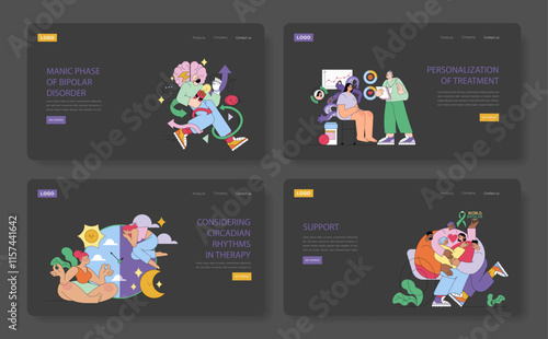 World Bipolar Day. Flat Vector Illustration