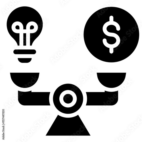 Break Even Point Icon