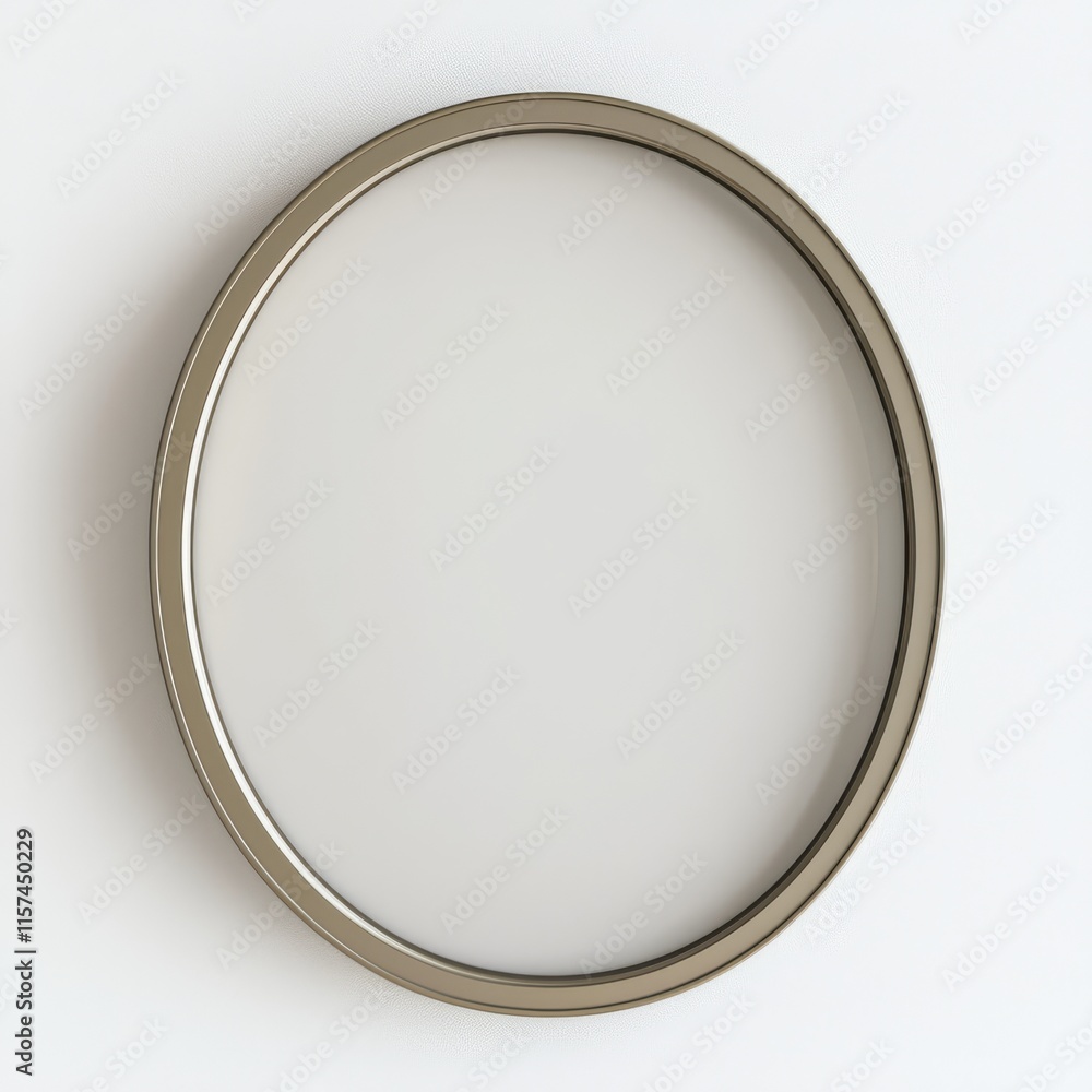 Elegant Metallic Circle: A simple, yet captivating image of a shiny metallic circle, evoking a sense of sophistication, balance, and modern design. The smooth surface reflects light. Elegant Metallic Circle: A simple, yet captivating image of a shiny metallic circle, evoking a sense of sophistication, balance, and modern design. The smooth surface reflects light.