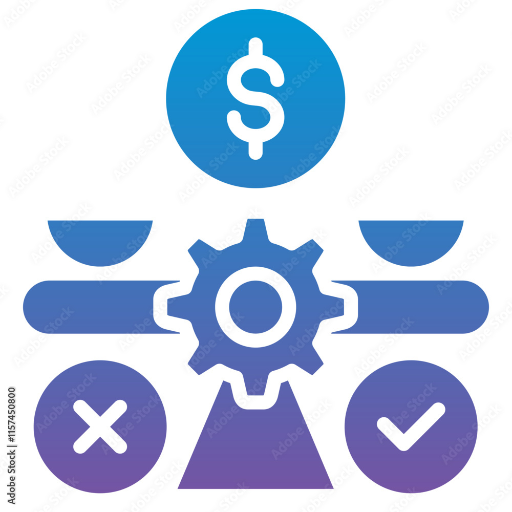 Obraz premium Feasibility Icon