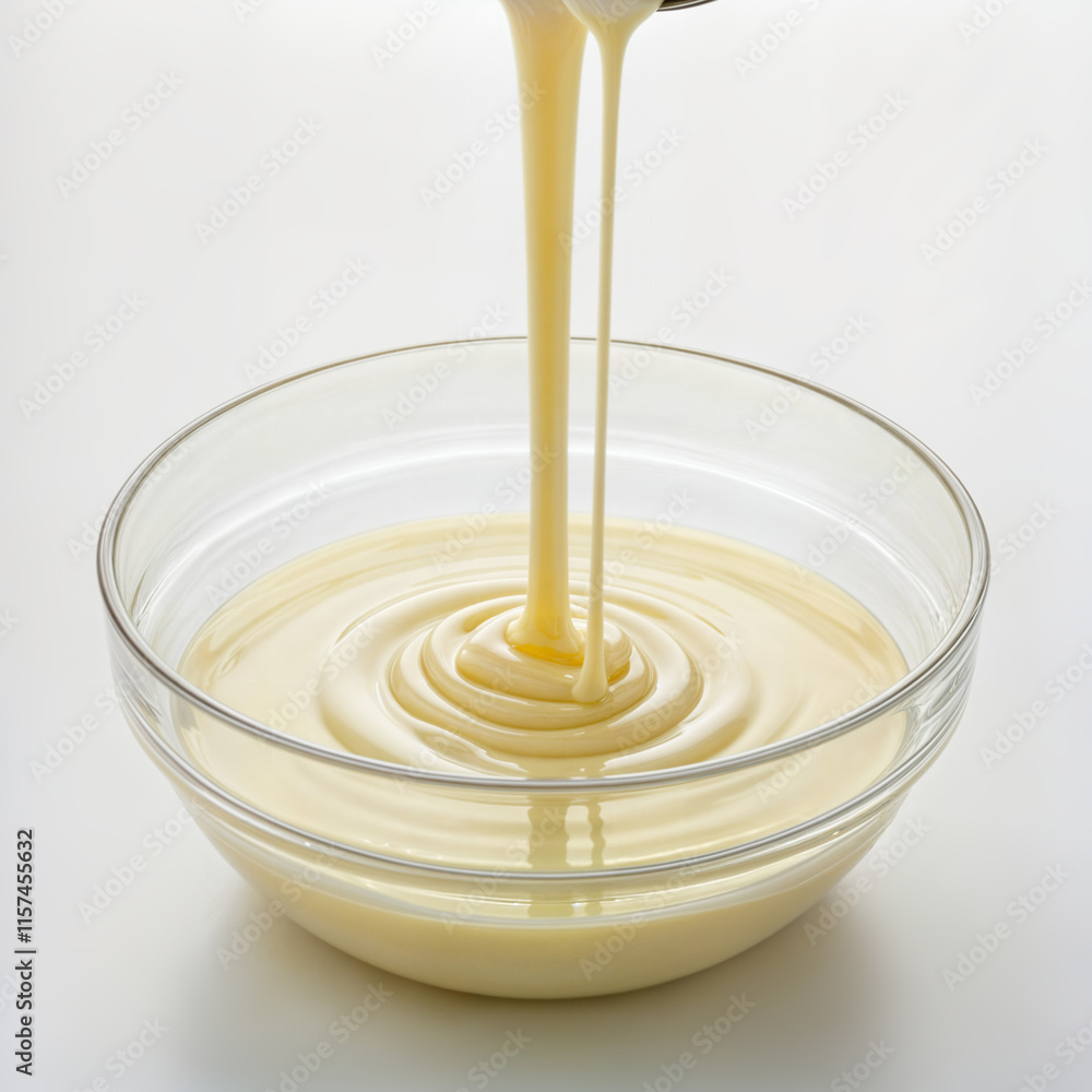 white chocolate melting in a bowl white chocolate melting in a bowl