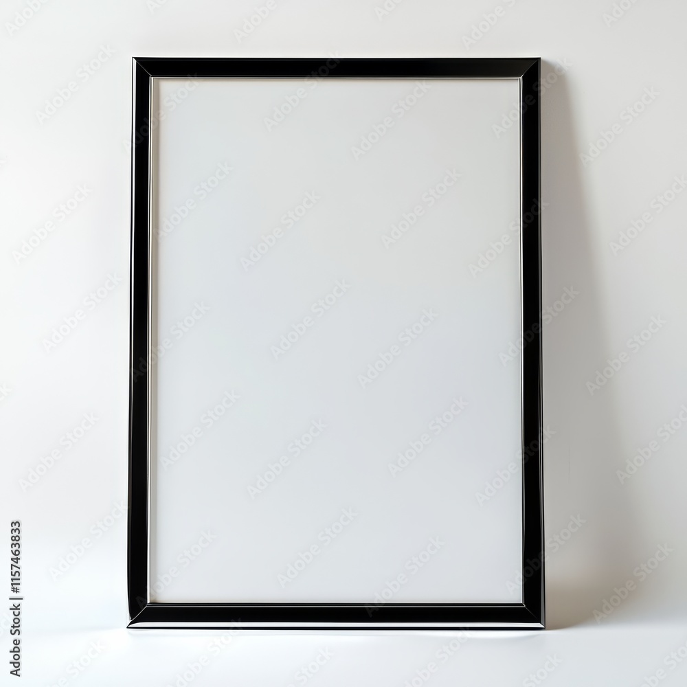 Sleek Black Frame Mockup Sleek Black Frame Mockup
