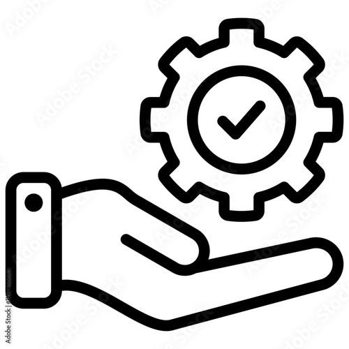 Maintenance Outline Icon
