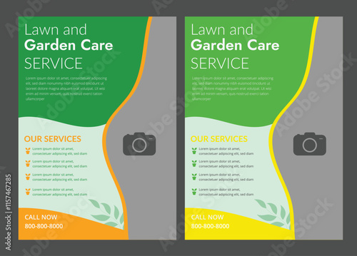 Multipurpose Lawn Care and Gardening Design Template – Perfect for Flyers, Posters, Brochures, Banners, Carousels, and Business Promotions. Lawn And Garden Services Flyer Design Template, Lawn Garden,