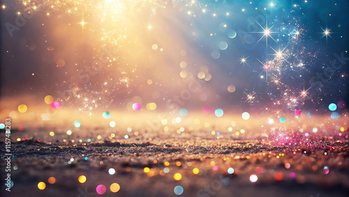 Wallpaper Mural Beautiful Abstract Shiny Light and Glitter Bokeh Background Torontodigital.ca