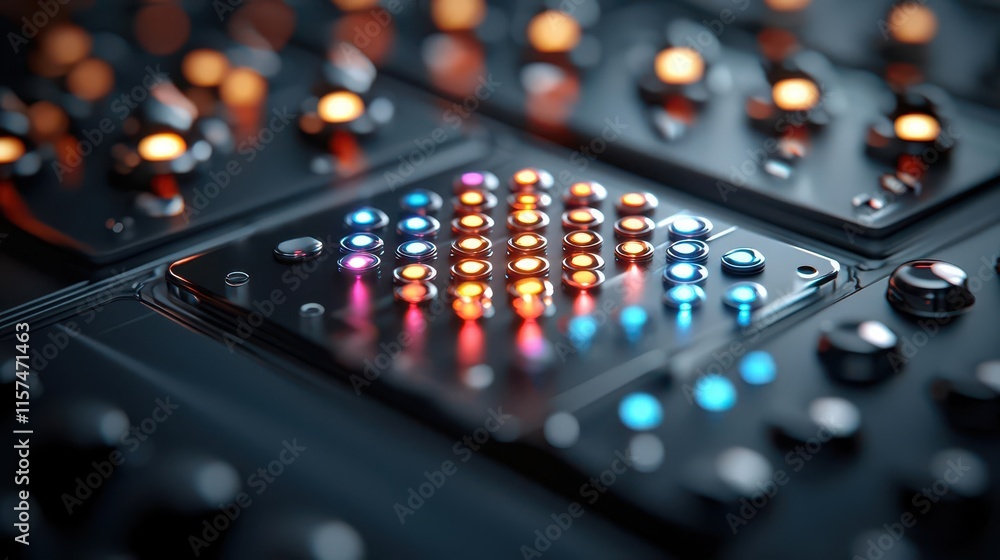 Detailed view of the qubit initialization system, setting quantum states for computation Detailed view of the qubit initialization system, setting quantum states for computation