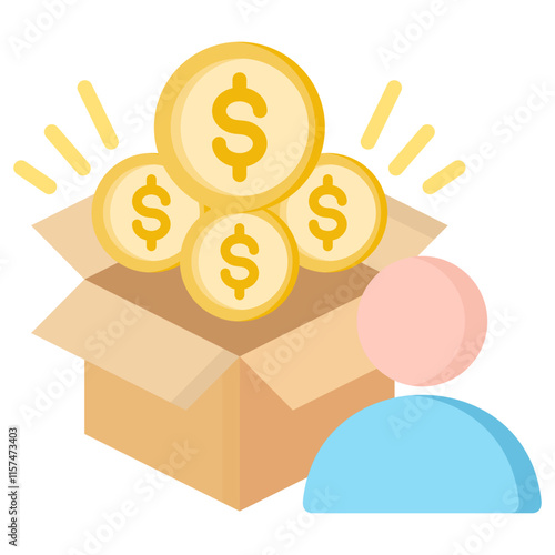 Crowdfunding Icon