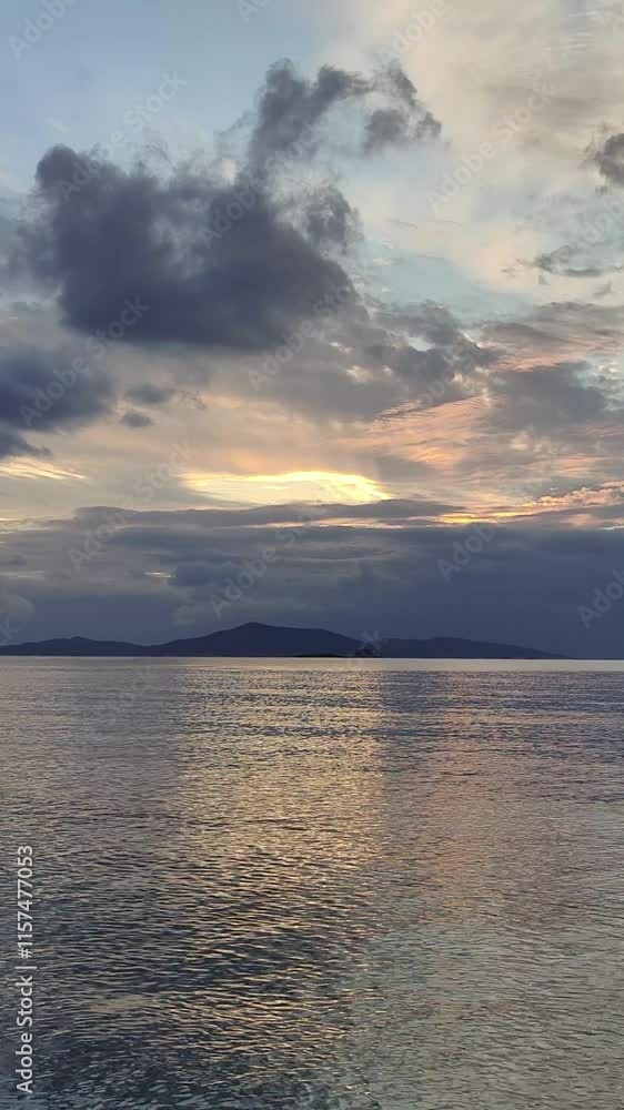 Seaside town of Turgutreis and spectacular sunsets. Bodrum, Turkey. Vertical video for social media.
Seaside town of Turgutreis and spectacular sunsets. Bodrum, Turkey. Vertical video for social media.