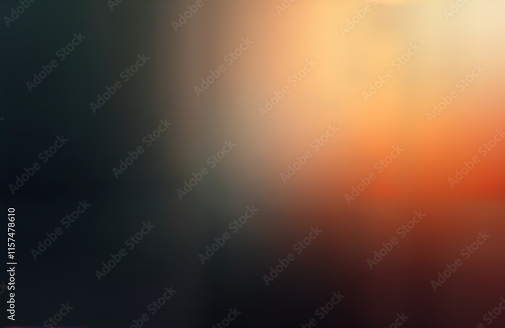 Abstract gradient background design. Soft orange gray white colors blend into dark black. Blurred forms create modern art piece. Unique film grain texture adds depth, visual interest. Suitable for Abstract gradient background design. Soft orange gray white colors blend into dark black. Blurred forms create modern art piece. Unique film grain texture adds depth, visual interest. Suitable for
