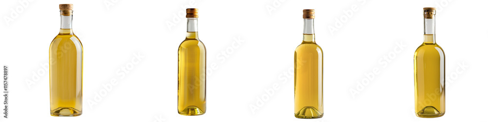 Collection of Wine Bottles isolated on white background Collection of Wine Bottles isolated on white background
