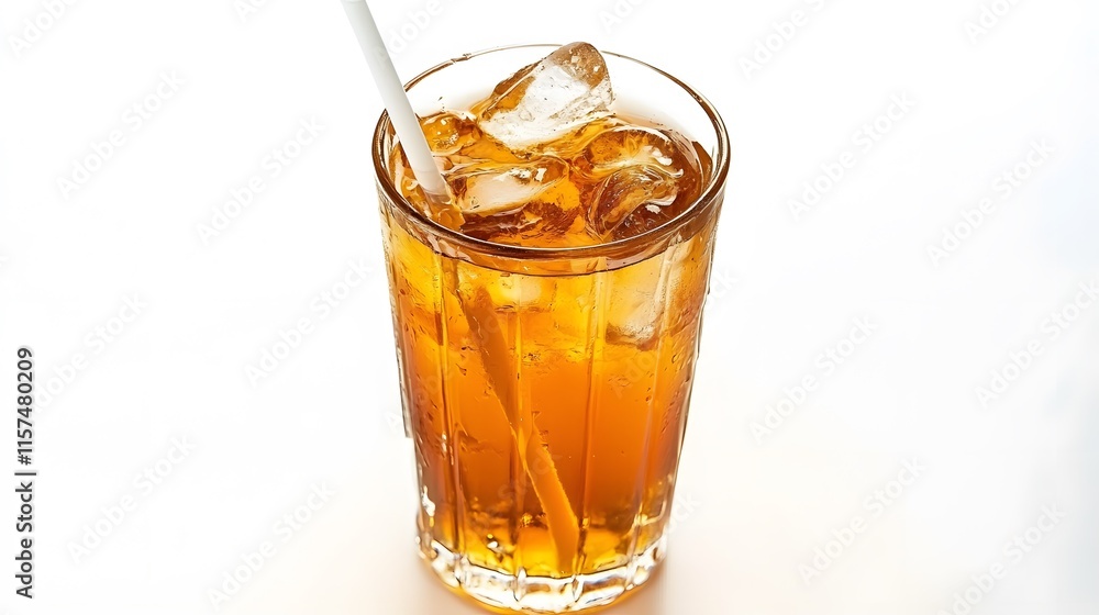 Refreshing iced tea preparation kitchen beverage photography bright environment close-up perspective Refreshing iced tea preparation kitchen beverage photography bright environment close-up perspective