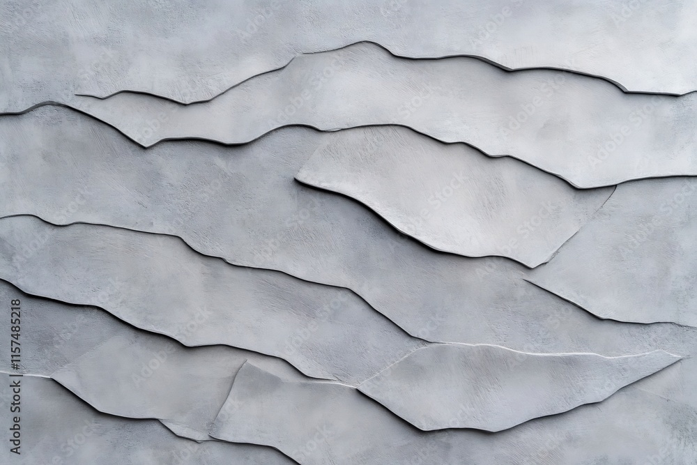 Minimalist Gray Concrete Textured Wall Abstract Background with Fractal like Pattern Minimalist Gray Concrete Textured Wall Abstract Background with Fractal like Pattern